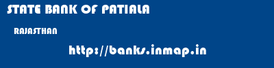 STATE BANK OF PATIALA  RAJASTHAN     banks information 